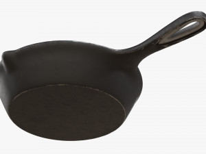 Cast Iron Skillet 3D-Modell