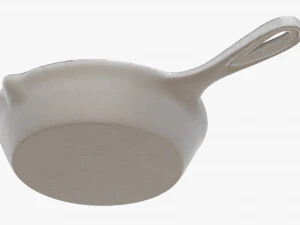 Cast Iron Skillet 3D Model
