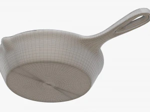 Cast Iron Skillet 3D Model