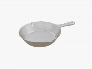Cast Iron Skillet 3D Model