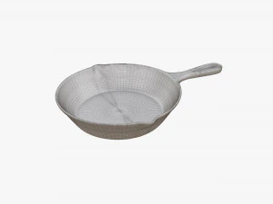 Cast Iron Skillet 3D Model