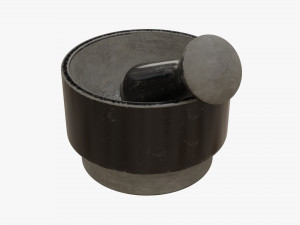 Adelsten Mortar Pestel Modelo 3D