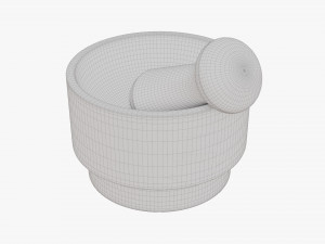 Adelsten Mortar Pestel Modelo 3D