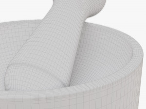 Adelsten Mortar Pestel Modelo 3D