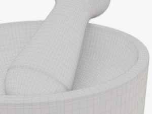 Adelsten Mortar Pestel 3D Model