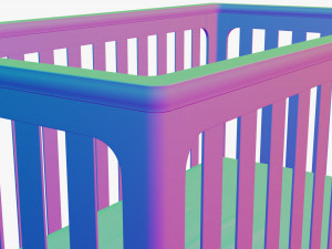Brooklyn Island Crib 3D Model