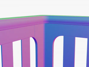 Brooklyn Island Crib 3D Model