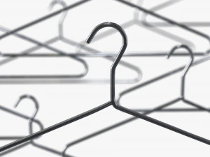 Chrome Metal Hanger 3D Model