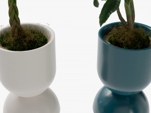 Hourglass Planter Modèle 3D