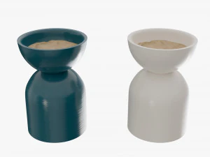 Hourglass Planter 3D Model