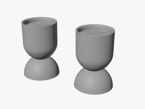 Hourglass Planter Modèle 3D