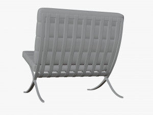 Barcelona Chair 3D Model