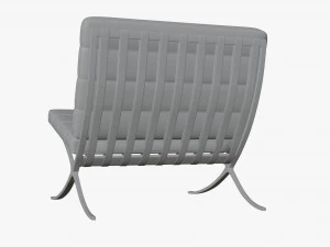 Barcelona Chair 3D Model