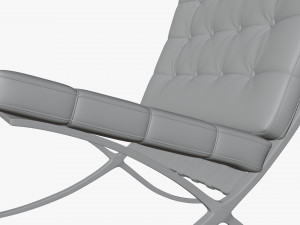 Barcelona Chair 3D Model