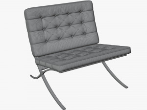 Barcelona Chair 3D Model