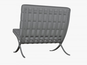 Barcelona Chair 3D Model