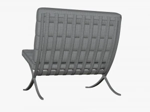 Barcelona Chair 3D Model