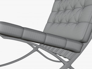 Barcelona Chair 3D Model