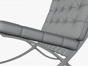Barcelona Chair 3D Model