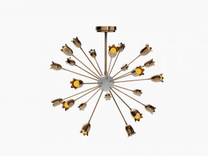 Eva Chandelier 3D 模型