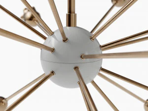 Eva Chandelier 3D Model