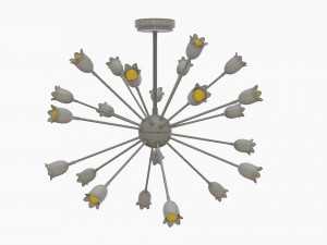 Eva Chandelier 3D Модель