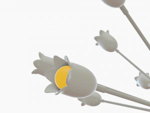 Eva Chandelier 3D Model