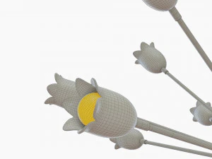 Eva Chandelier 3D Model