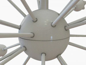 Eva Chandelier 3D Model
