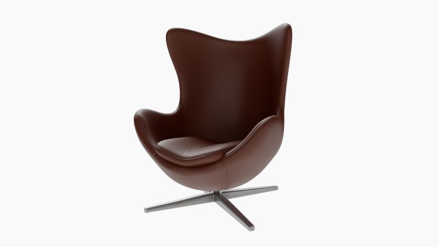 Egg Chair 3Dモデル .c4d .max .obj .3ds .fbx .stl .blend 