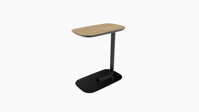 Relate Side Table 3D Model .c4d .max .obj .3ds .fbx .stl .blend 