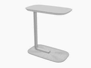 Relate Side Table 3D Model
