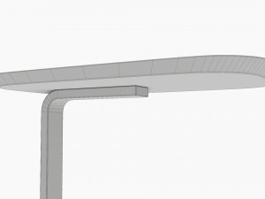 Relate Side Table 3D Model