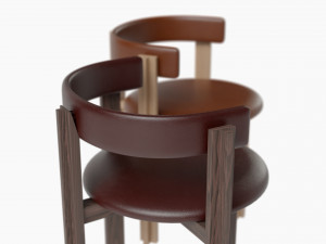 Principal Dining Chair 3D 모델