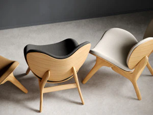 A Conversation Piece Lounge Chair 3D Model