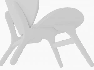 A Conversation Piece Lounge Chair 3D Model