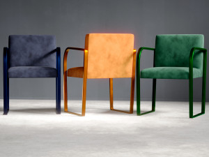 Arcos Dining Chair 3D Model