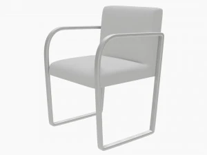 Arcos Dining Chair 3D Model