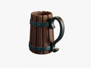 Пивная кружка 3D Модель