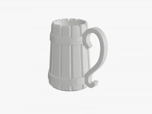 Beer Mug 3D Model
