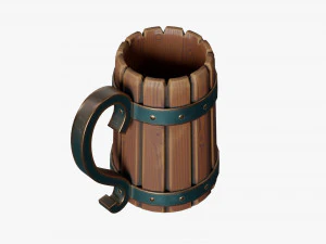 Beer Mug 3D Model