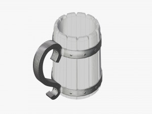 Beer Mug 3D Model