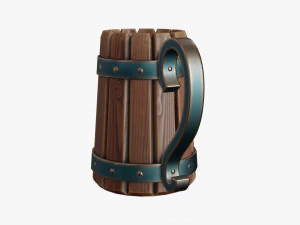 Beer Mug 3D Model