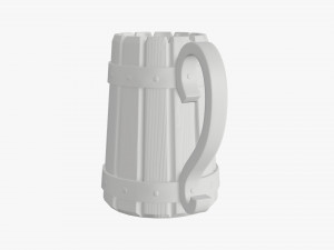 Beer Mug 3D Model