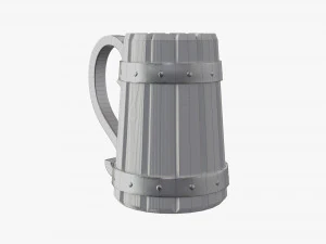 Beer Mug 3D Model