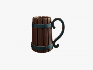 Beer Mug 3D Model