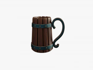 Beer Mug 3D Model
