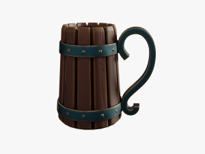 Beer Mug 3D Model