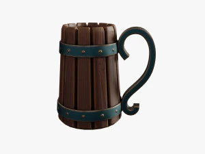Beer Mug 3D Model