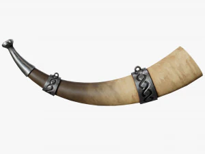 War Horn 3D Model